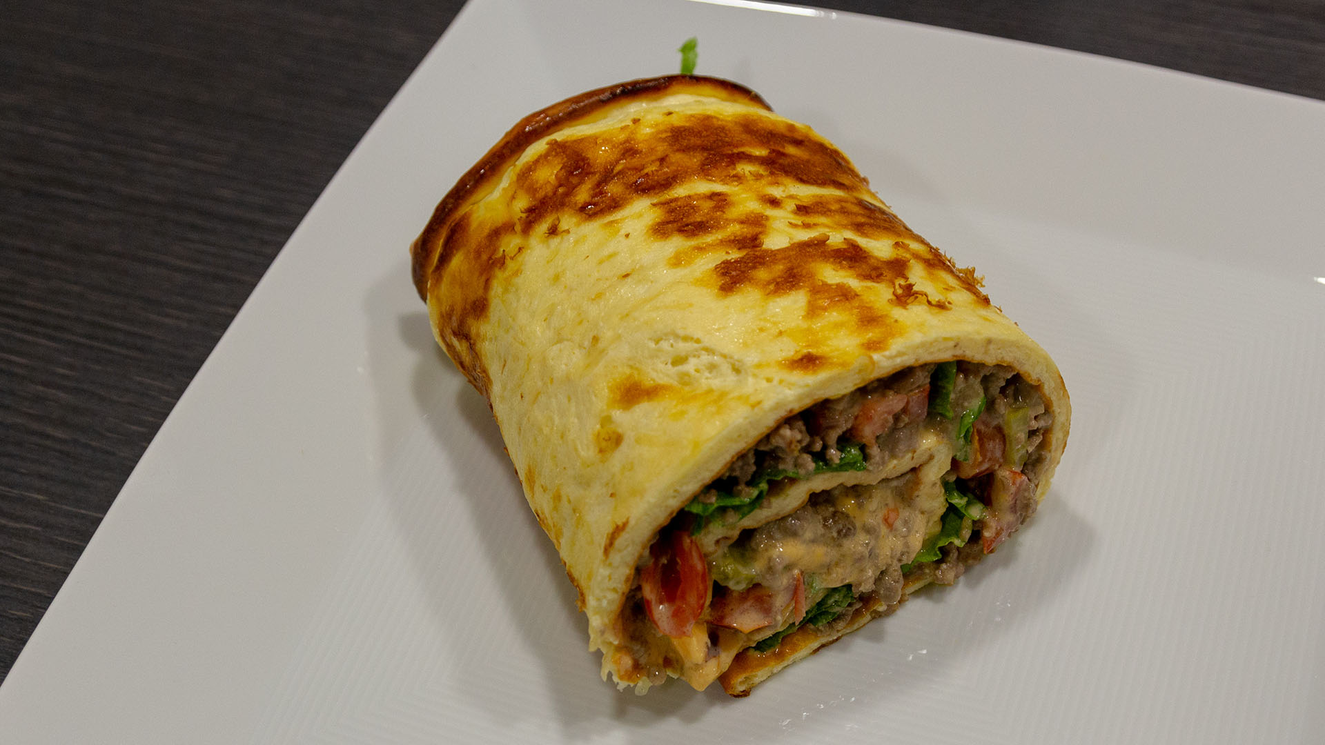 Low-Carb Big Mac Rolle Low-carb Big Mac Rolle